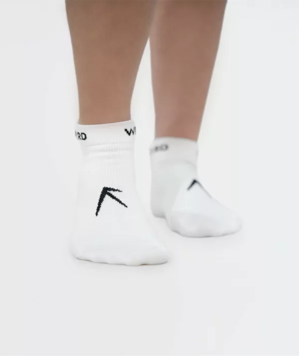Unisex Ankle Dry Touch Socks - Pack of 3 White Image 2