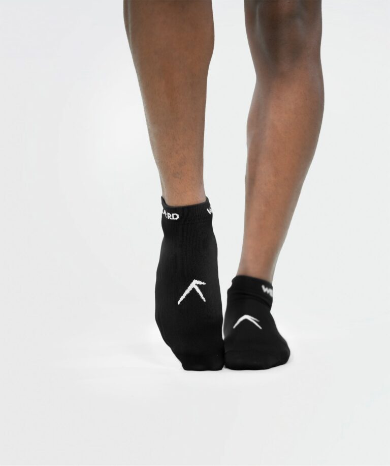 Unisex Ankle Dry Touch Socks - Pack of 3 Black Image 1